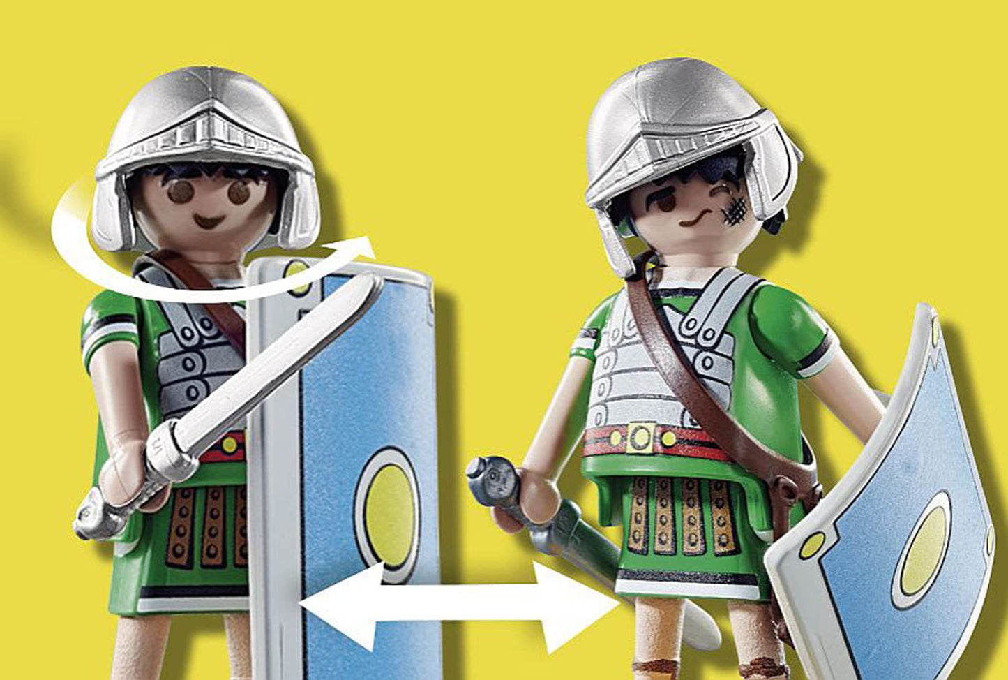 PLAYMOBIL Asterix 71542 Roman Camp, Exciting Conquest of the Camp by the Gauls, Includes Magic Potion for More Body Strength, Detailed Toy for Children from 5 Years