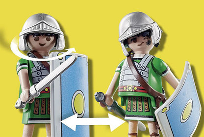 PLAYMOBIL Asterix 71542 Roman Camp, Exciting Conquest of the Camp by the Gauls, Includes Magic Potion for More Body Strength, Detailed Toy for Children from 5 Years