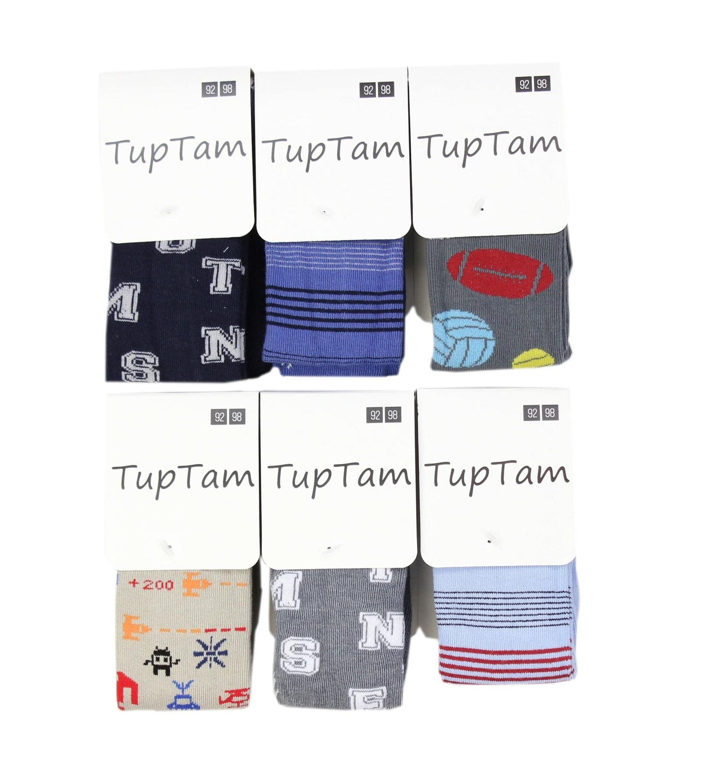 TupTam Baby Boys' Knitted Tights Pack of 6
