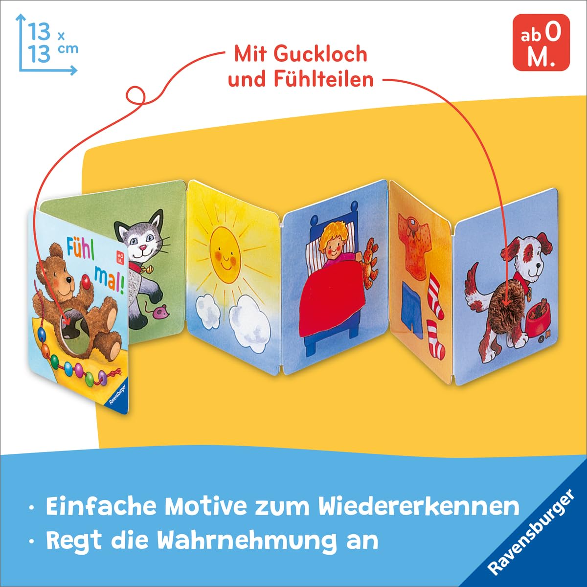 Fühl mal! Babybuch ab 3 Monaten