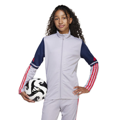 adidas Unisex Children's Squadra25 Training Jacket Kids Sweatshirt (Pack of 1) 