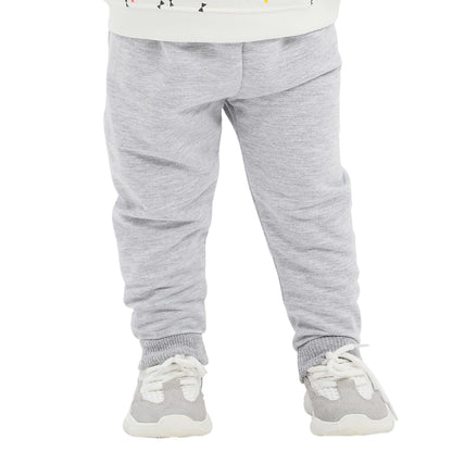 100% Baumwolle Babyhosen Kinderhosen | 2 er-Pack Lässig Sweathose Weiche und Bequeme Babykleidung für Jungen und Mädchen