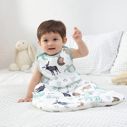 Baby Winter Sleeping Bag, Toddler Sleeping Bag, 2.5 Tog Sleeping Bag, 100% Cotton, Various Sizes from Newborn to 18 Months, All-Year-Round Sleeping Bag