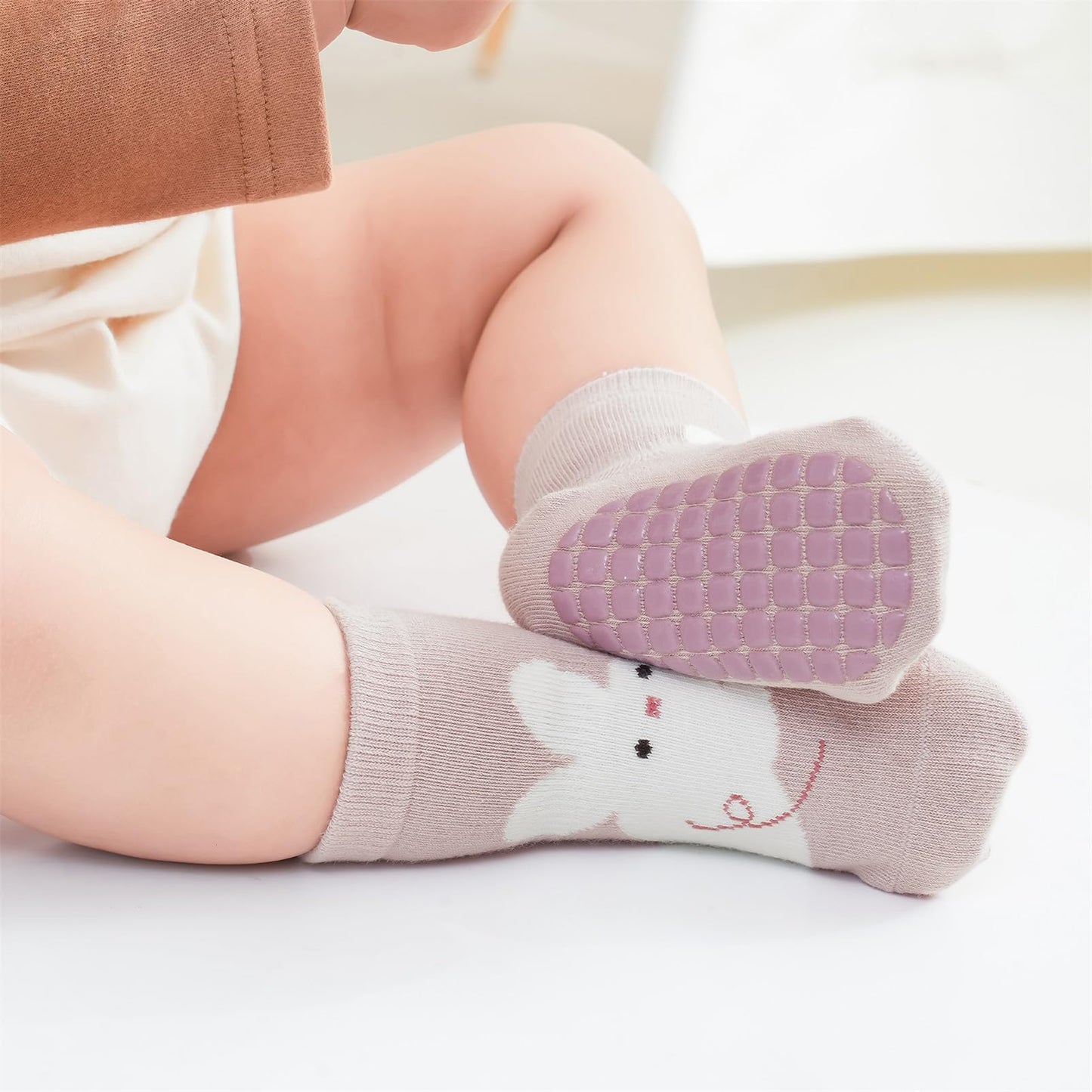 outfit spring Non-Slip Socks Baby, Non-Slip ABS Socks Children, Newborn Cotton Stopper Socks Non-Slip Socks Crawling Socks for Birth Girls Boys Gift 0-5 Years