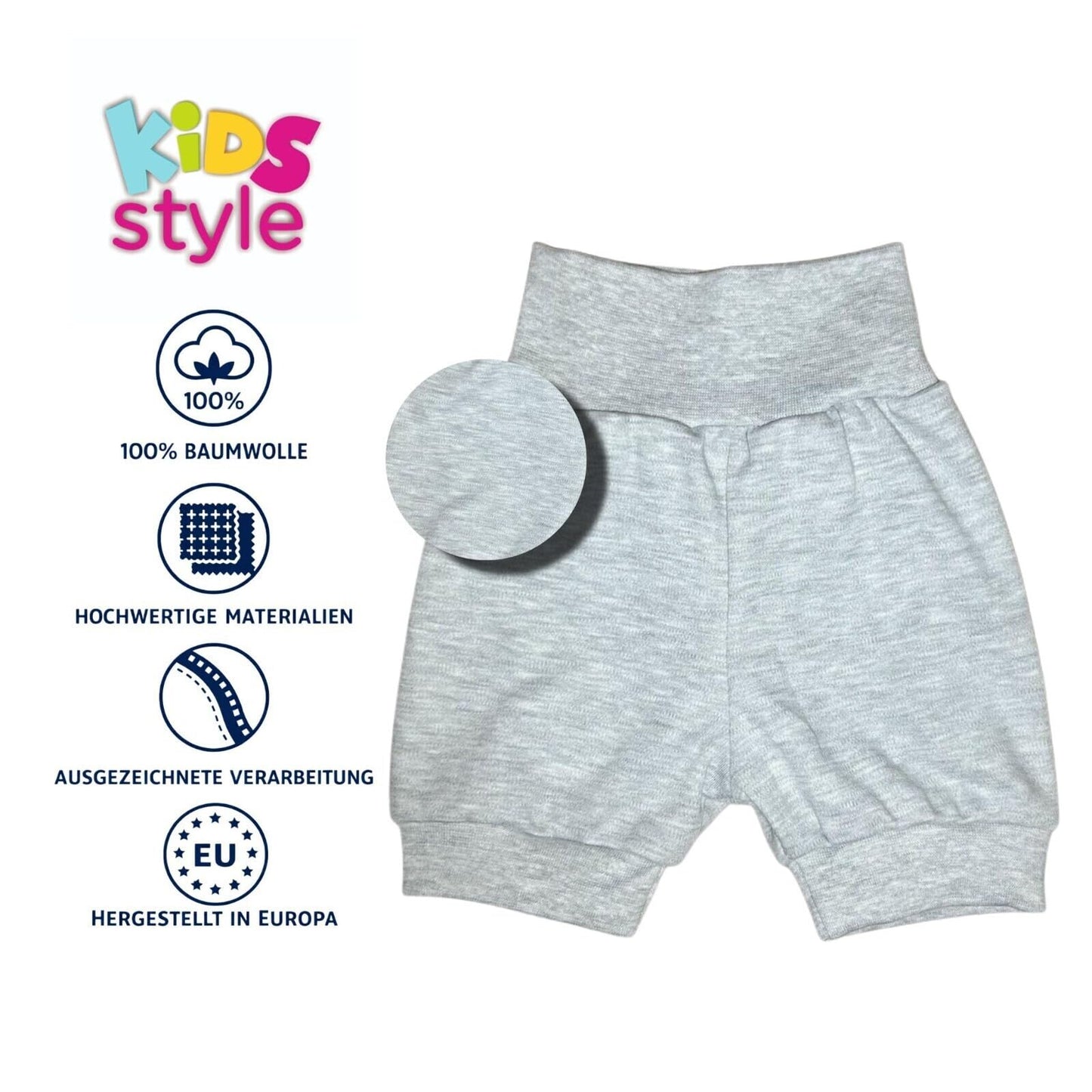 Baby Mädchen Sommer Shorts aus Baumwolle Kurze Hosen