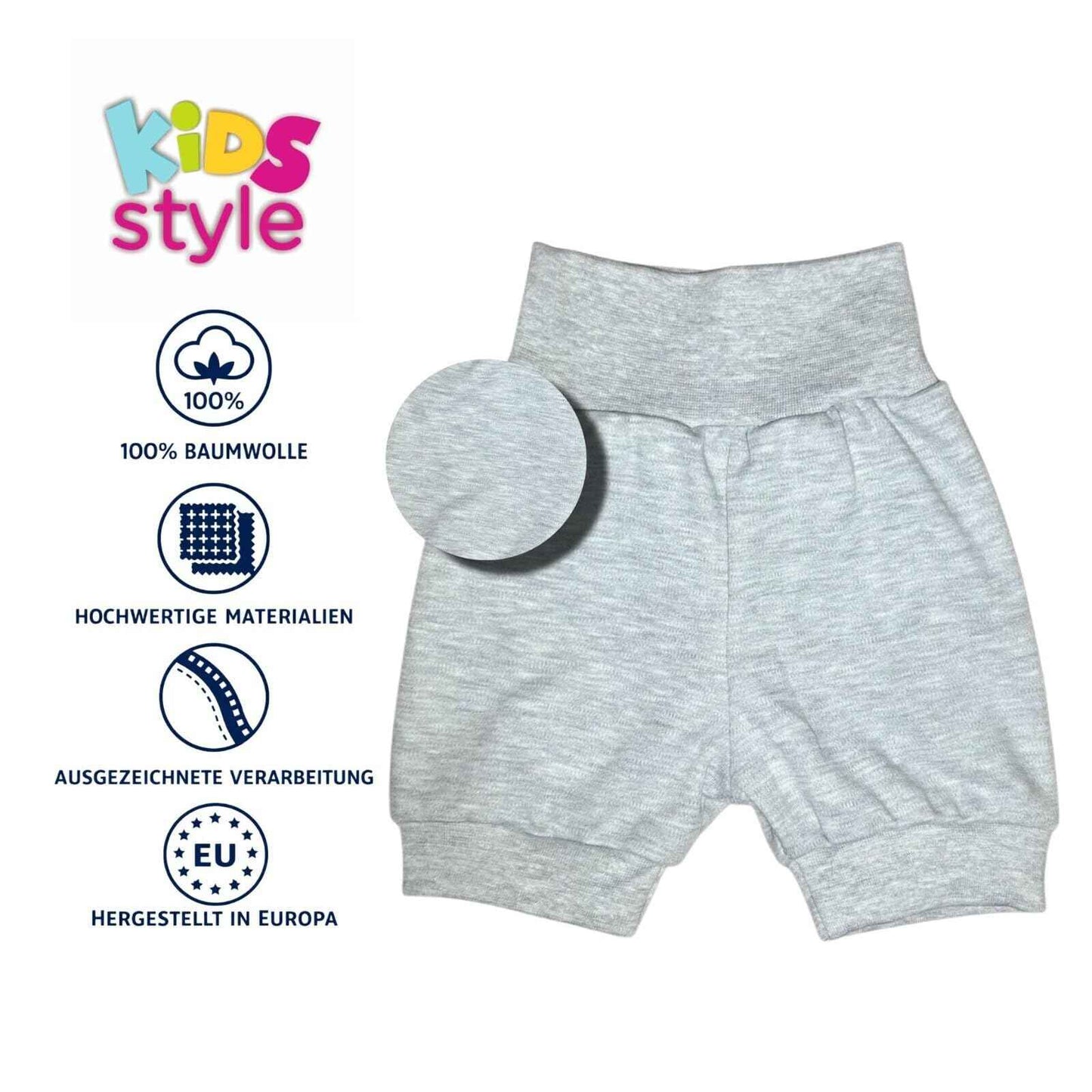 Baby Mädchen Sommer Shorts aus Baumwolle Kurze Hosen
