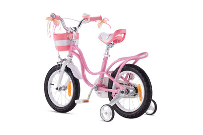 Royal Baby Little Swan Kinderfahrrad Mädchen Fahrrad Stützräder 12 14 16 18 Zoll ab 3-10 Jahre Rosa Kinder Fahrrad - Meloni2