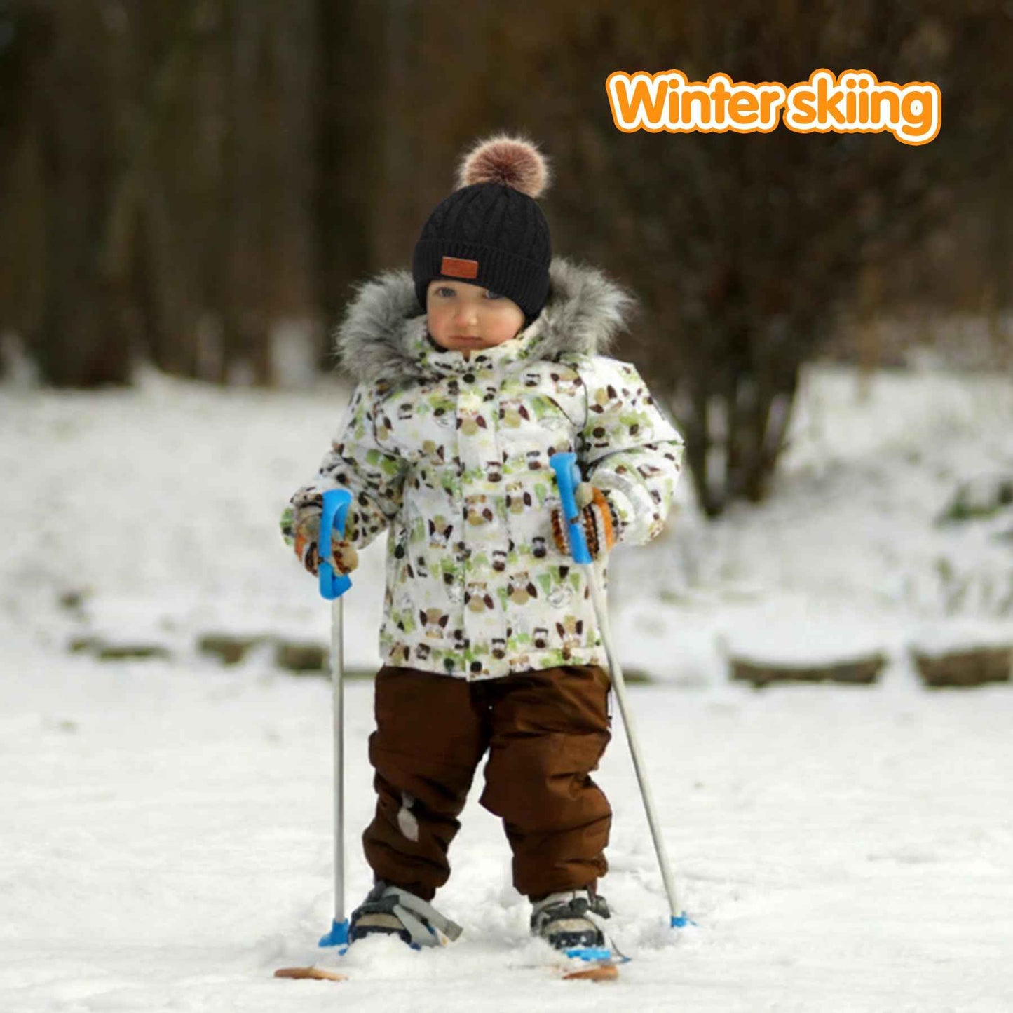 3-in-1 Children's Winter Hat Scarf Gloves Set