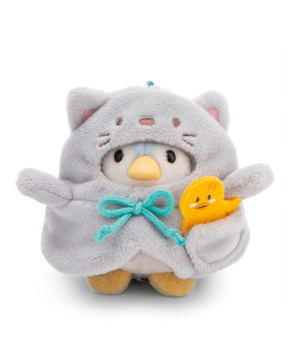 NICI MYMOCHI Kuscheltier Set - Kuscheltier Bär Nomo 8 cm mit Pommes und Bienenkostüm in Geschenkbox, Flauschiges Stofftier zum Kuscheln, Spielen und Liebhaben - 61142
