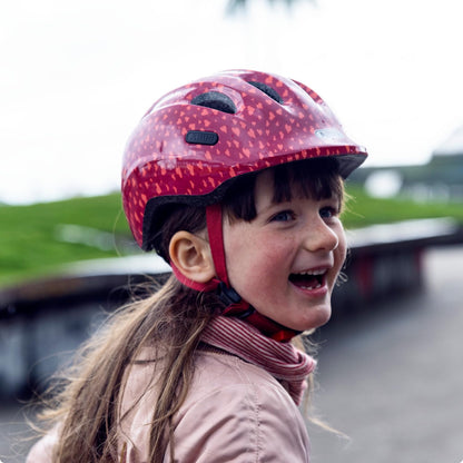 ABUS Kinderhelm Smiley 2.0 - Robuster Fahrradhelm für Mädchen und Jungs