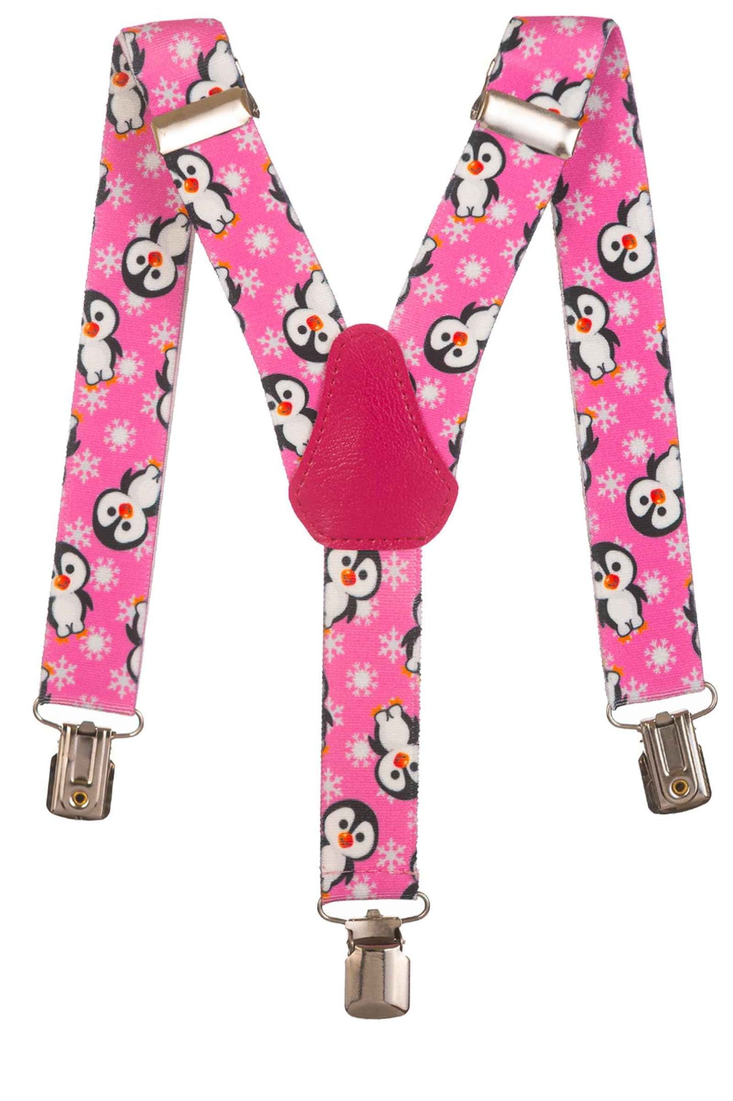 Kids Penguin Design Braces | Elastic Y Braces (1-5 Years) - 2.5cm