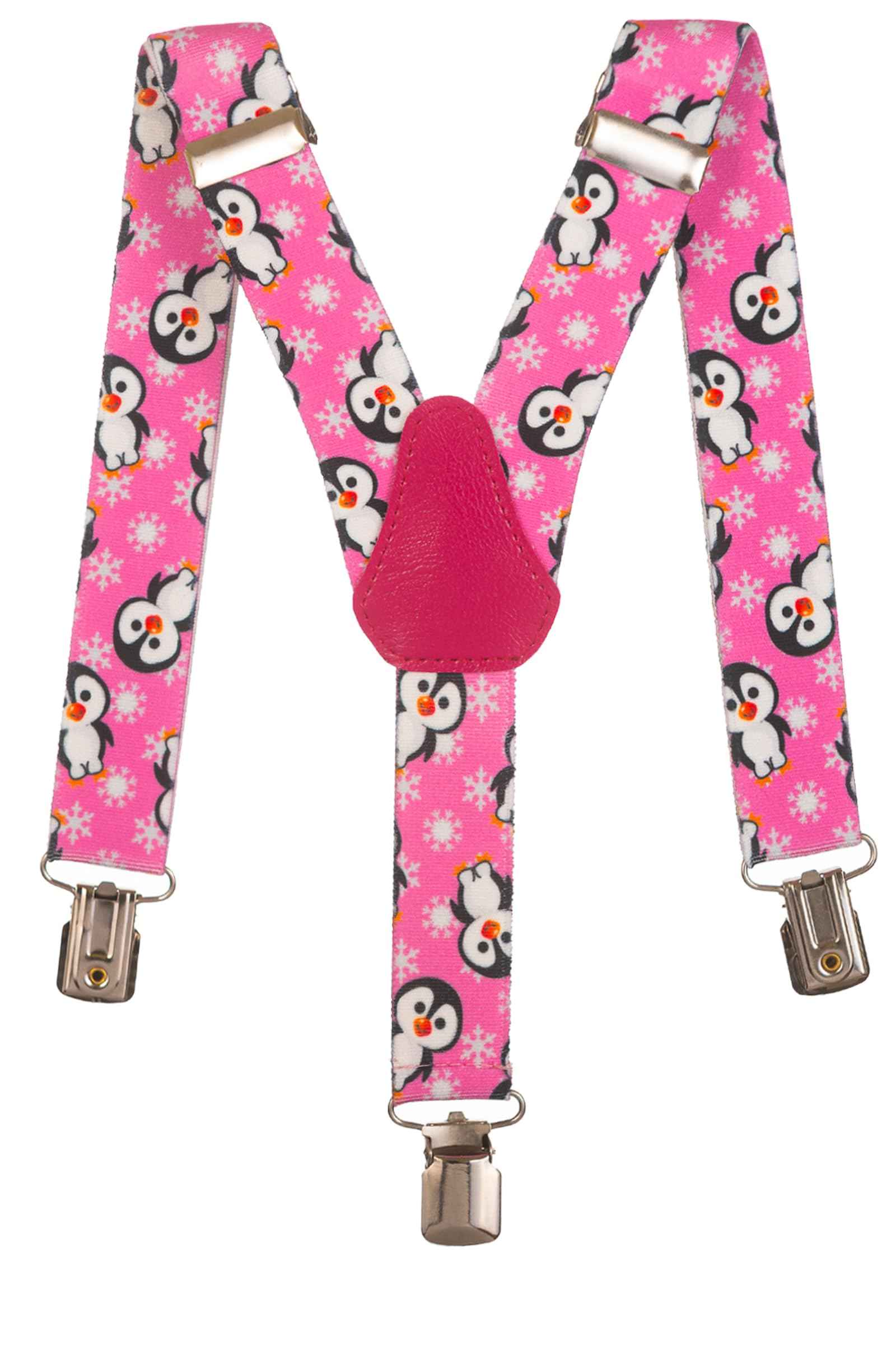 Kids Penguin Design Braces | Elastic Y Braces (1-5 Years) - 2.5cm