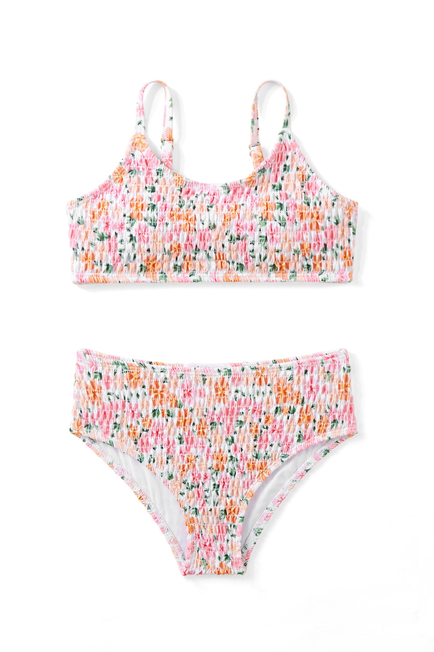 Arshiner Mädchen Bikini-Set Sommer Kinder Badeanzuge Zweiteiliger Mode Tankini Hautfreundlich Atmungsaktiv Bikinis für Mädchen 5-14 Jahre