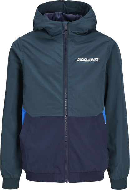 JACK &amp; JONES Jjerush Blocking Hood Bomber Sn Jr Boys Jacket 
