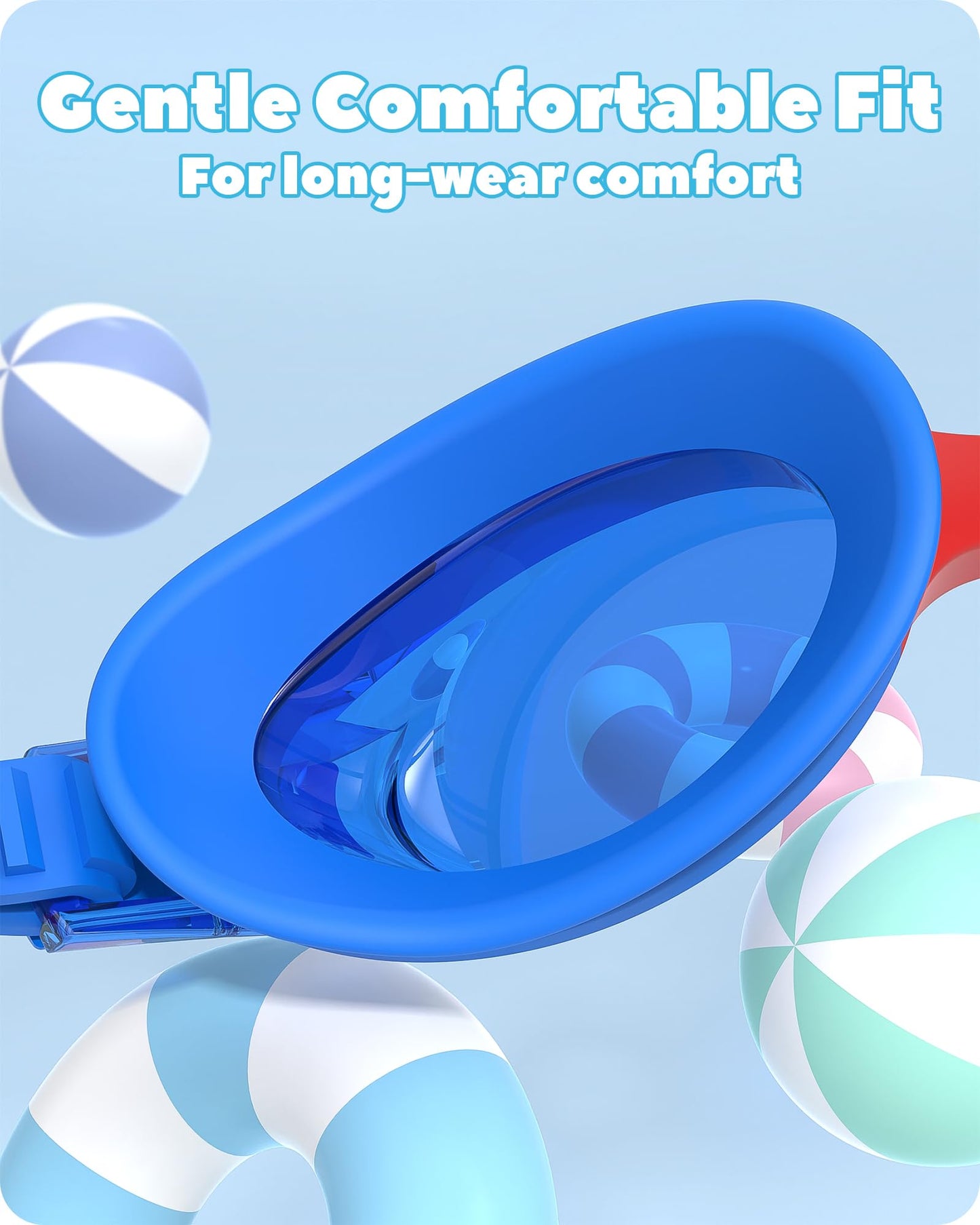 Findway Schwimmbrille Kinder,Schwimmbrille für Kinder Jungen Mädchen Junior, UV-Schutz Anti Nebel Kinder Schwimmbrille für Alter 3-12 Jahre