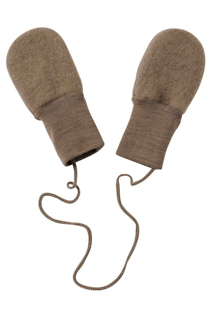 Engel Baby Fäustel ohne Daumen, Fleece, 100% Schurwolle (kbT)