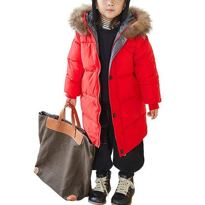 Children's Girls' Jacket with Hood Winter Jacket Winter Coat Children's Jacket for 2-10 Years