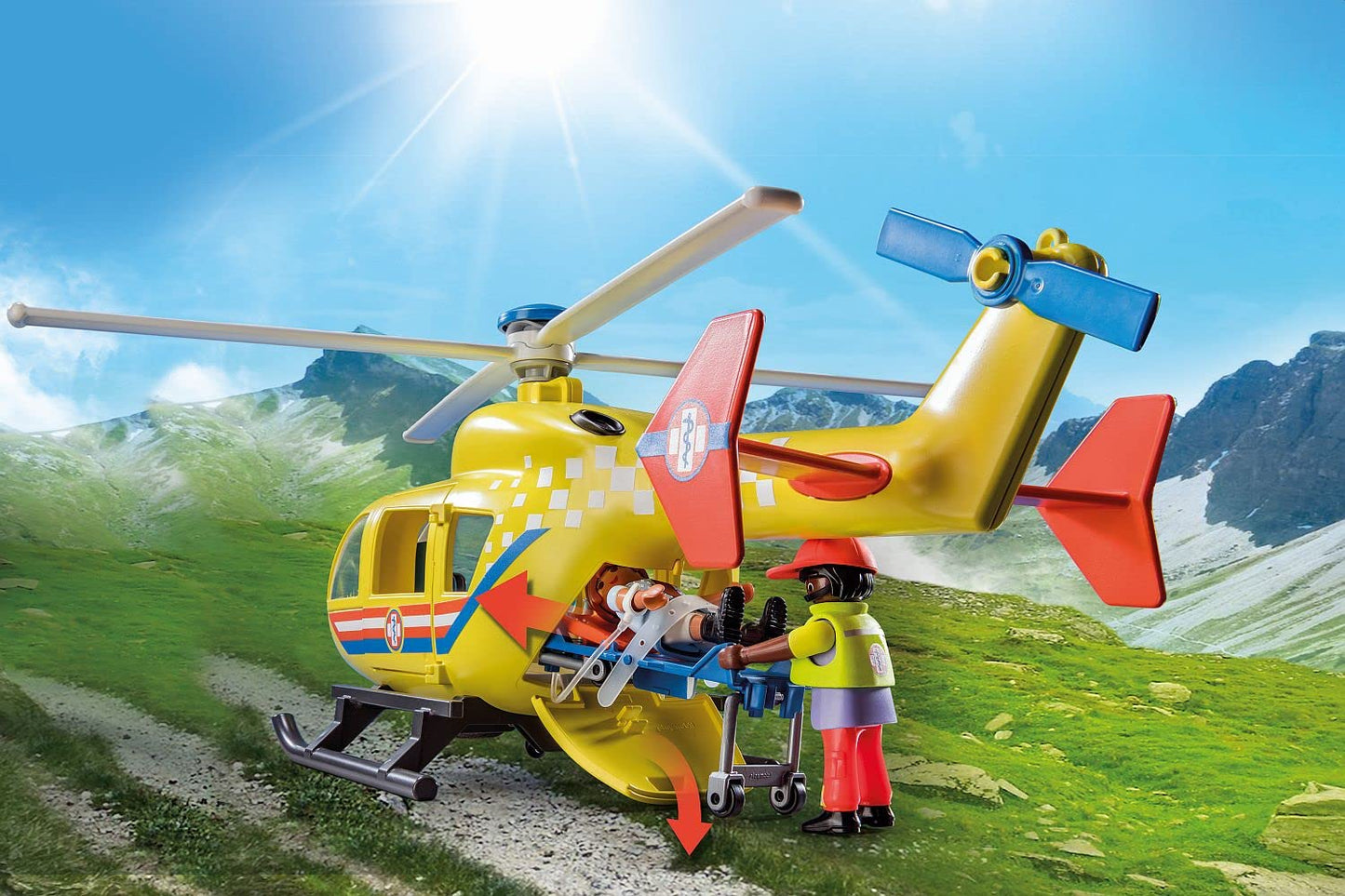 PLAYMOBIL | City Life | Rettungshelikopter | Spielzeug für Kinder ab 4 Jahren | 71203
