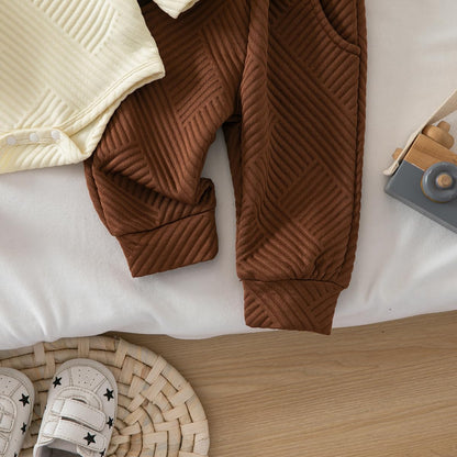 Herbst Outfit Für Baby Jungen Mit Bären Oberteil Und Hose