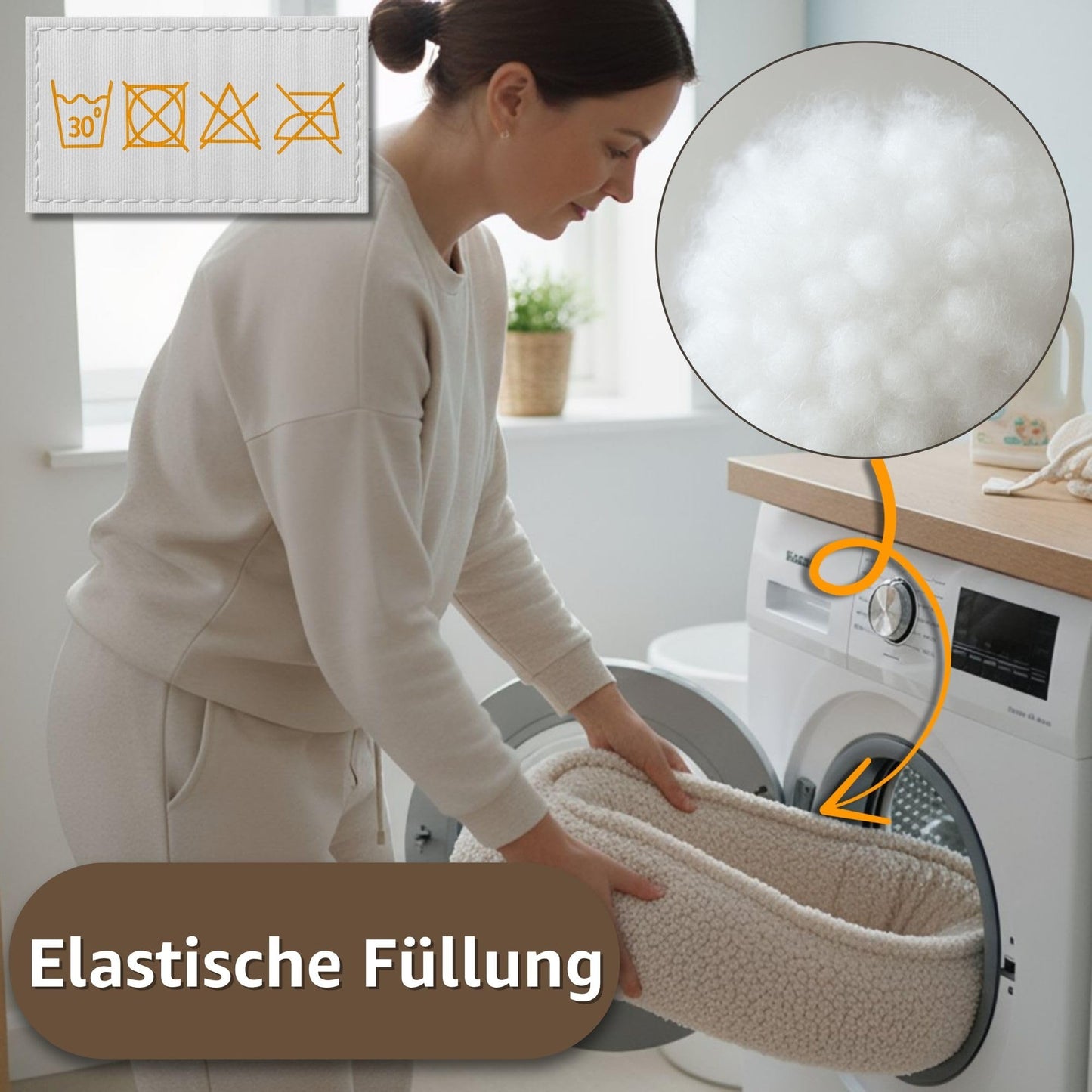 Nestchen Baby - Babynestchen Neugeborene Minky Babynest für Kinderbett Vielseitiges tragbar Nest kuschelnest zubehör für babybett warm Winter coccon Teddybären