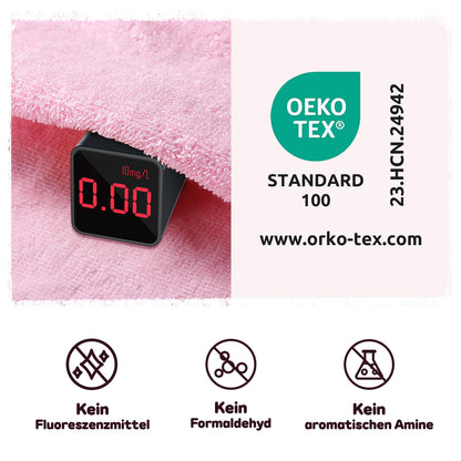Yosemy Kapuzenhandtuch Baby - Oeko TEX - Baby Handtuch Kapuze 100% Baumwolle Badeponcho Kinder Babyhandtuch mit Kapuze Weich & Super Saugfähig 0-3 Jahre-Bär