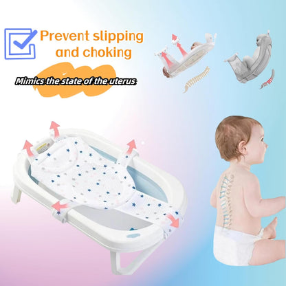 Baby Bath Support Cushion, Bath Seat Baby, Baby Bath Net, Non-Slip Baby Suspension Pad, Insert Baby Bath Tub Insert, Baby Bath Mat, Baby Bath Mat, Baby Bath Mat