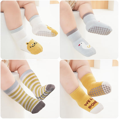 Simpeak Baby Socks, ABS Socks, Non-Slip Baby Socks, Non-Slip Baby Socks, Boys and Girls, Stopper Socks, Baby 0-36 Months