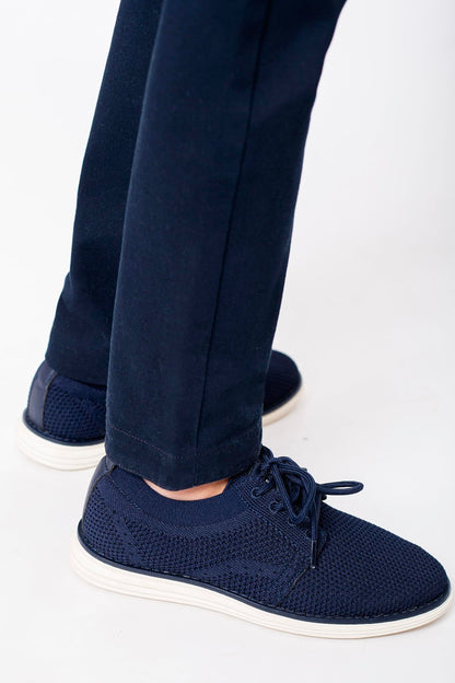 bonolo Chino Hosen für Jungen aus 100% Baumwolle mit Taschen - Stylischer Komfort für Jeden Anlass Marineblau Chinos