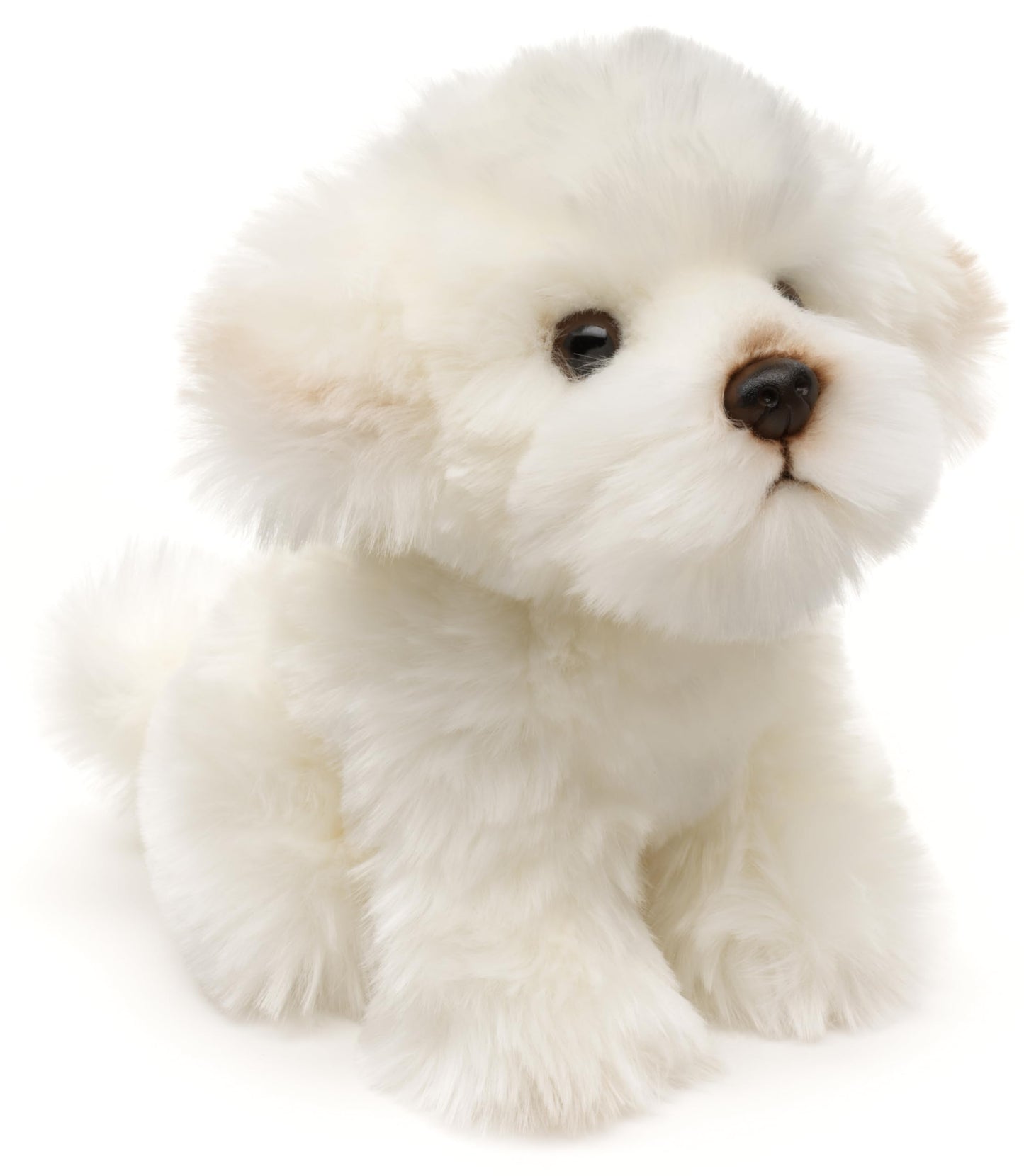 Uni-Toys - Maltese - 18 cm (height) - plush dog, pet - plush toy, cuddly toy