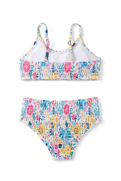 Arshiner Mädchen Bikini-Set Sommer Kinder Badeanzuge Zweiteiliger Mode Tankini Hautfreundlich Atmungsaktiv Bikinis für Mädchen 5-14 Jahre