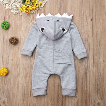 Baby Romper Newborn Autumn Winter Jumpsuit Toddler Animal Costume Jumpsuit with Hood Long Sleeve Bodysuit for Baby Girls Boys Cuddly