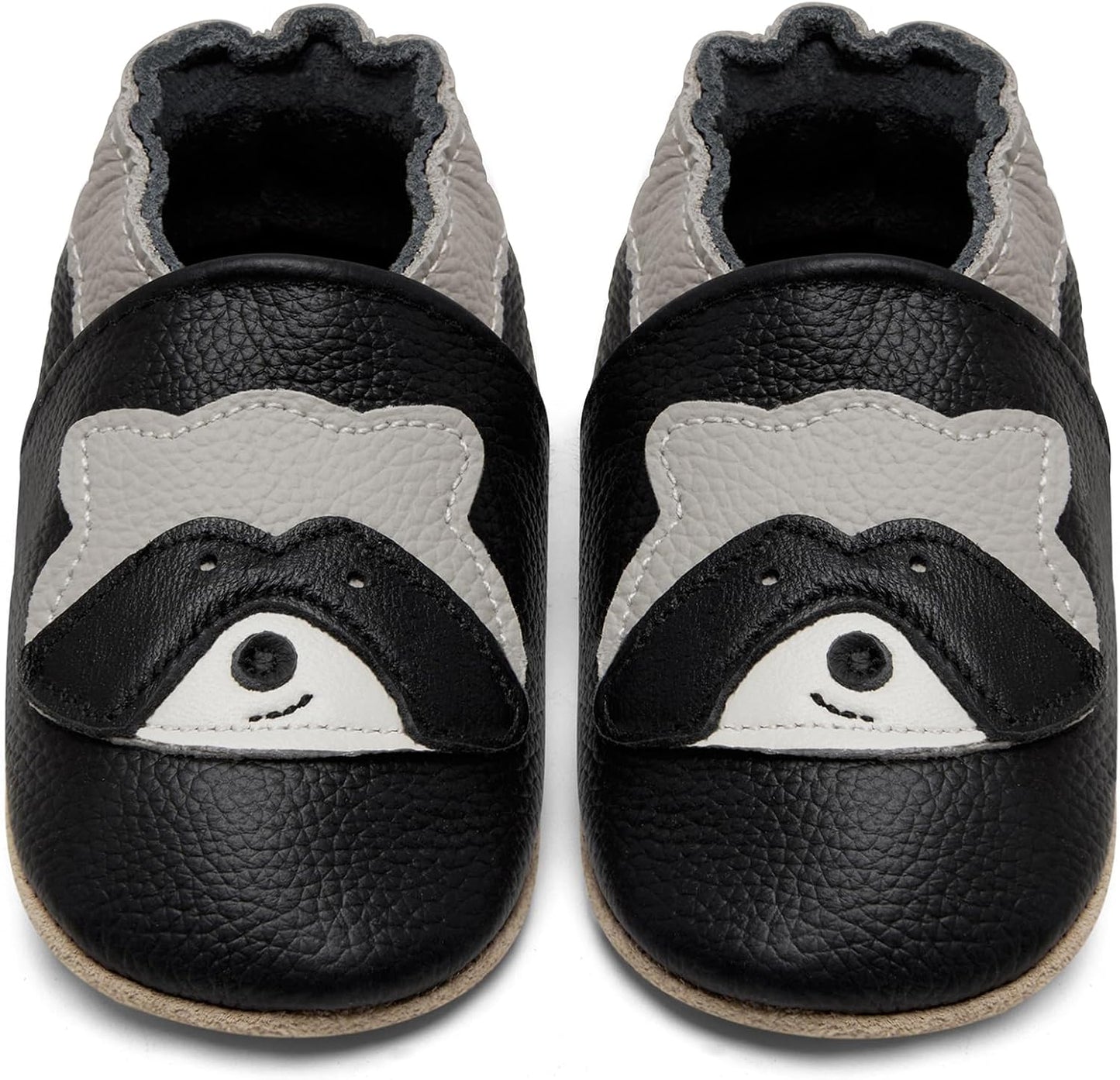 IceUnicorn Babyschuhe Krabbelschuhe aus weichem Leder für Jungen und Mädchen – Rutschfeste Lauflernschuhe für Kleinkinder