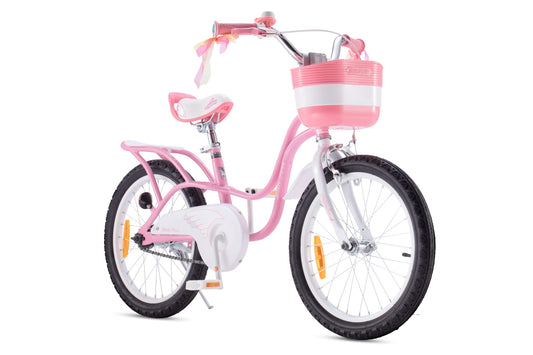Royal Baby Little Swan Kinderfahrrad Mädchen Fahrrad Stützräder 12 14 16 18 Zoll ab 3-10 Jahre Rosa Kinder Fahrrad - Meloni2