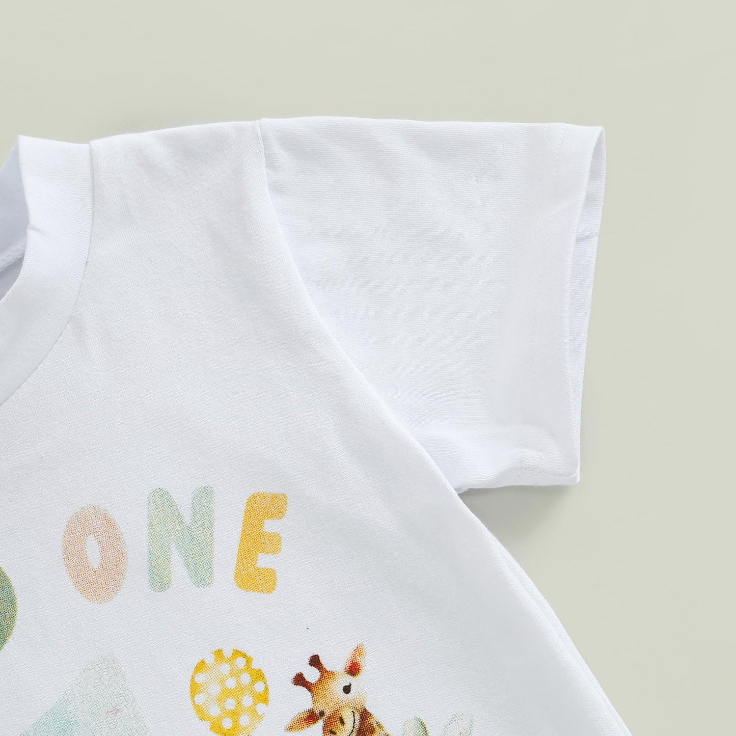 Baby Junge 1. Jahr Geburtstags T-Shirt Wild One Kurzarm Oberteil Baby Mein Erster Geburtstags Outfit Sommer Kleidung