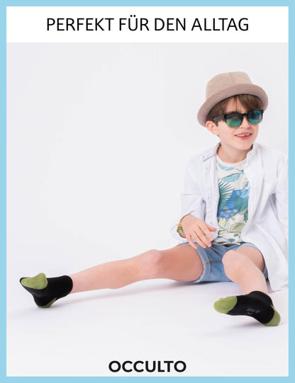 Occulto Mädchen & Jungen Sneaker Socken 10er Pack (Modell: Piccolo)