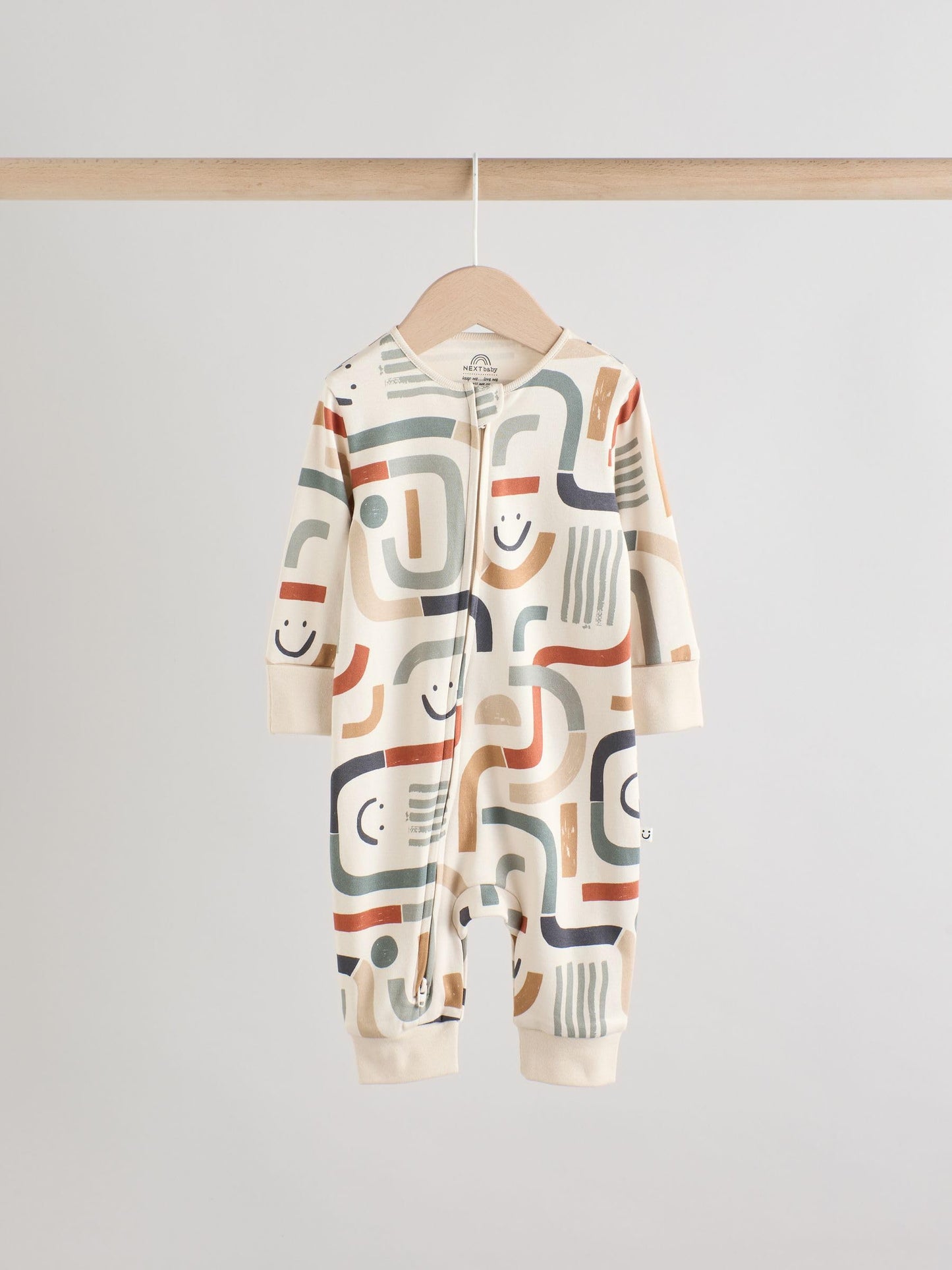 NEXT Baby Jungen Schlafanzüge mit Bärenmotiv, 3er-Pack