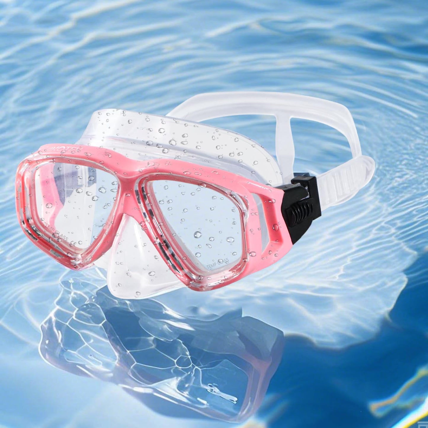HIKOTEY Schnorchelset Erwachsene,Taucherbrille Schnorcheln Erwachsene Set mit Panorama-Weitblick Tauchmaske, Anti-Leck Schnorchelmaske für Schnorcheln, Schwimmen und Tauchen