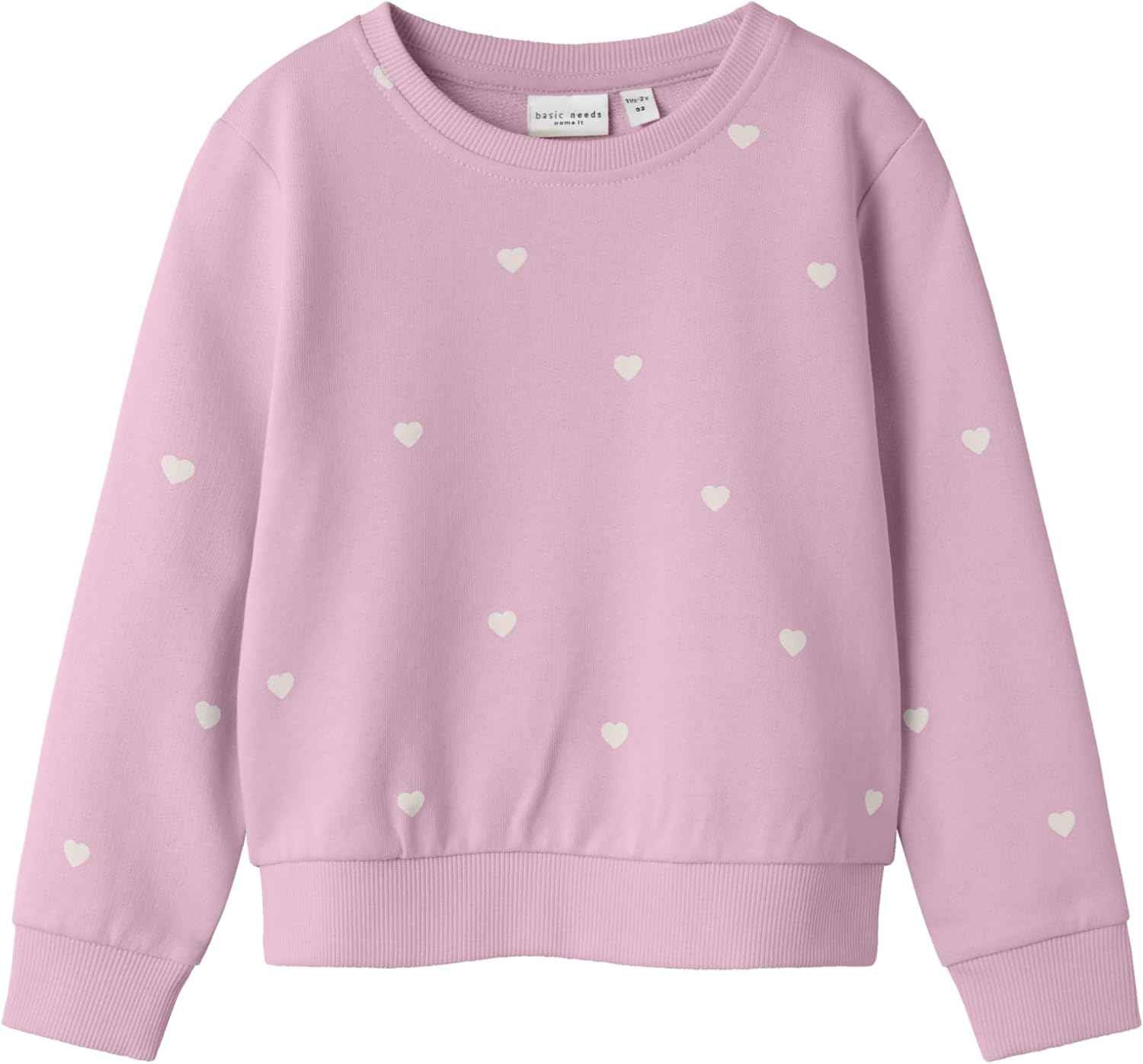 NAME IT Girls Nmfvalba LS Sweat Unb Noos