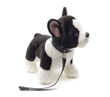 Uni-Toys - Französische Bulldogge (beige) - Ohne Leine - 26 cm (Länge) - Plüsch-Hund - Plüschtier, Kuscheltier