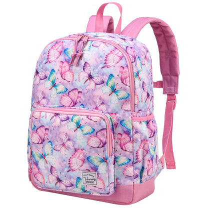 Rucksack für Mädchen, 4-6 Jahre, Schulrucksack mit Seitentaschen und Brustgurt, 127-Einhorn, one size, Niedlich