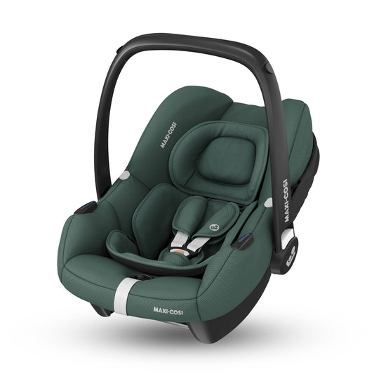 Maxi-Cosi CabrioFix i-Size, Babyschale, 0–12 Monate, max. 12 kg, leichter i-Size Kindersitz (3,2 kg), Sonnenverdeck, gepolsterter Sitz, für viele Maxi-Cosi Kinderwagen, Essential Green - Meloni2