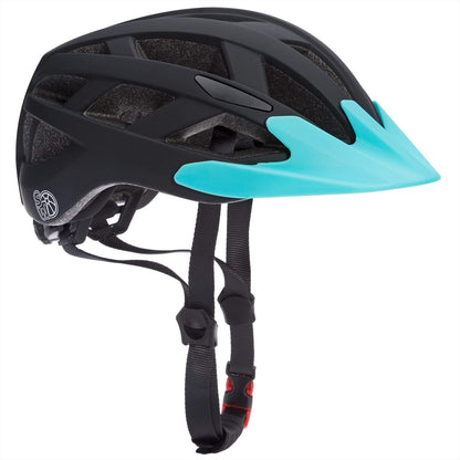 Spielwerk® Fahrradhelm Kinder LED Verstellbar S-M 50-57cm Kinngurt Helm ab 2 Jahren Jungen & Mädchen BMX Mountainbike Skateboard Schutzhelm