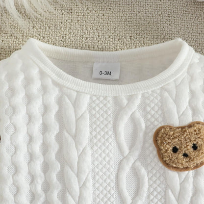 Herbst Outfit Für Baby Jungen Mit Bären Oberteil Und Hose