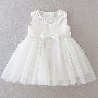 Baby Mädchen Weiße Taufe Kleid mit Kapuze Neugeborene Taufe Kleid Spitze Kleid für Hochzeit Geburtstag