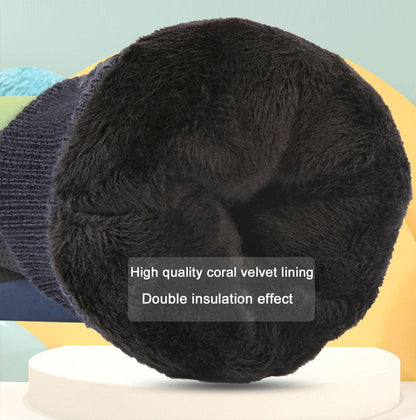 HNGEMSY Children's Winter Snow Gloves Ski Gloves for 2-13 Years Girls Boys PU Palm Waterproof Windproof Warm Fleece Winter Gloves