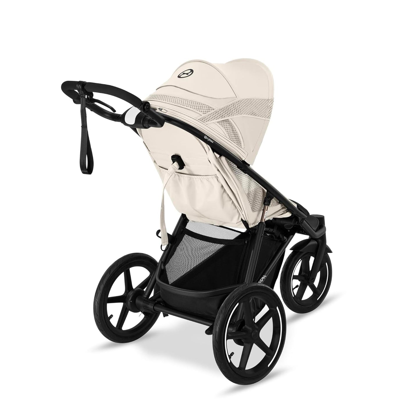 CYBEX Gold AVI SPIN Kinderwagen, Ab Geburt bis ca. 4 Jahre, Max. 111 cm und 22 kg, City-, All-Terrain-Kinderwagen, Moss Green