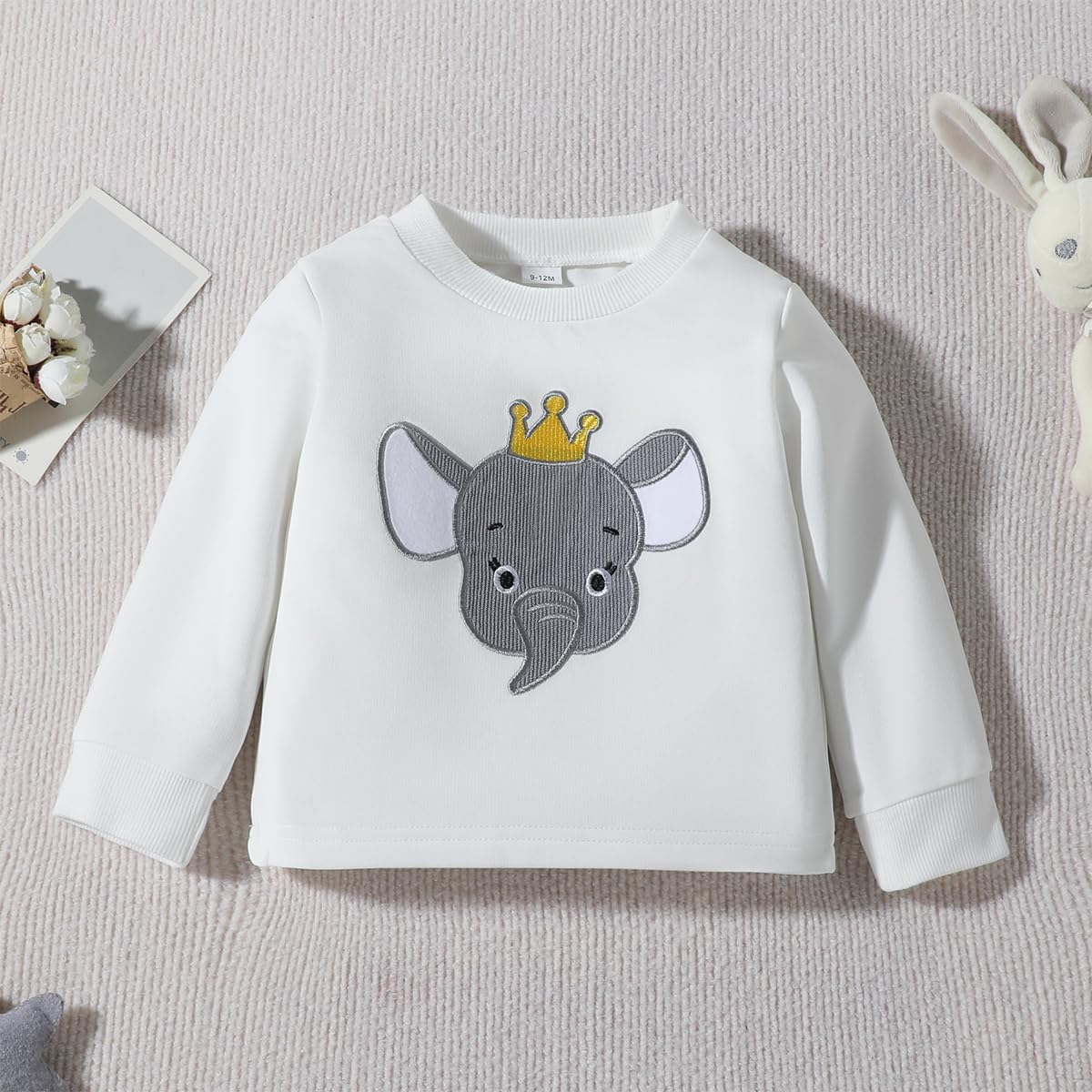 Kleinkind Baby Jungen Outfit Farbblock Brief Druck Sweatshirt Top + Einfache Hose Baby Herbst Frühling 2-teilige Kleidung Set
