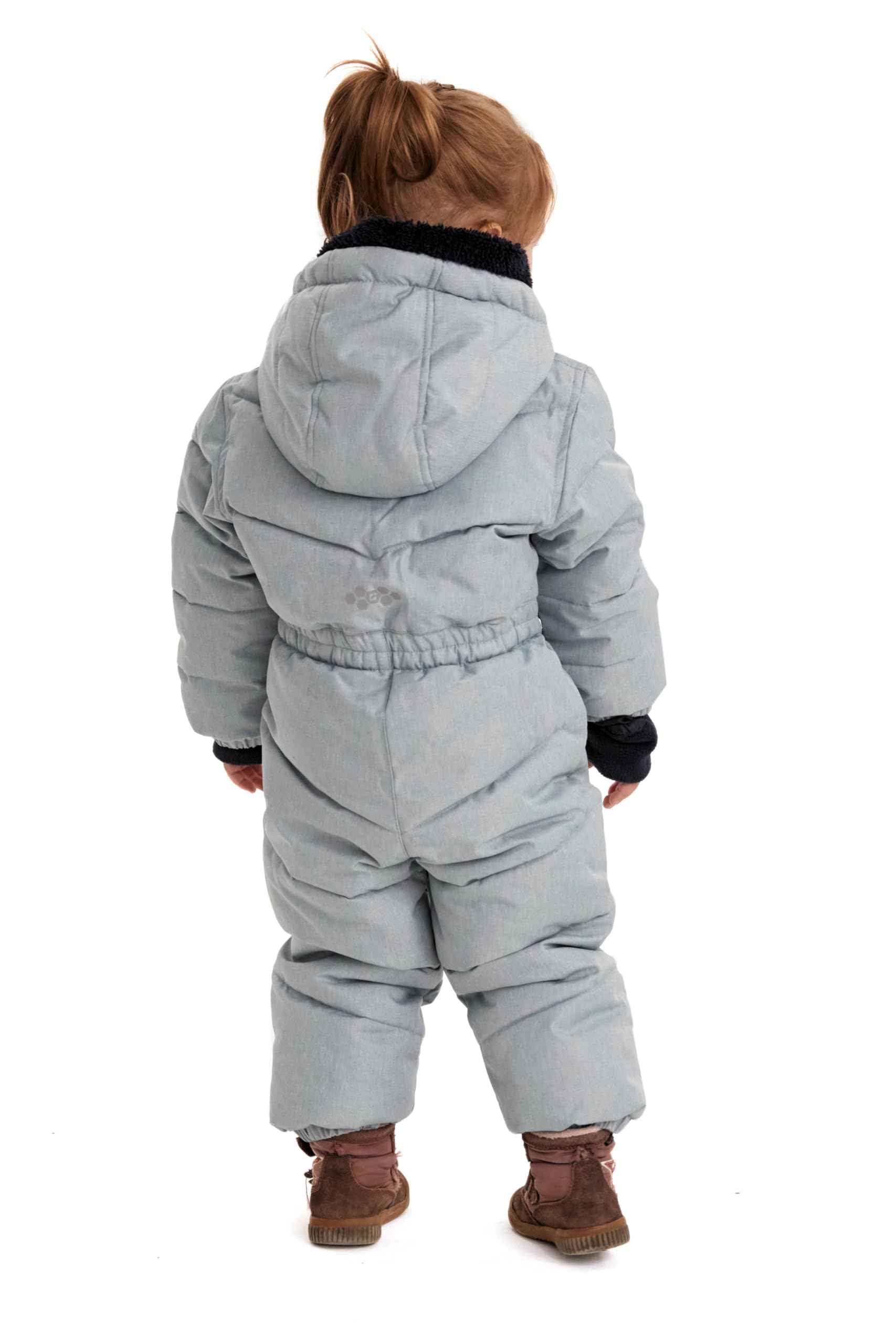 Killtec Unisex Children's Karter Mini Jumpsuit in Down Look with Hood