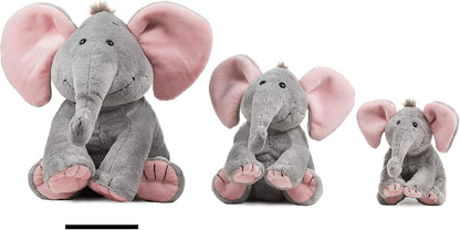 Plüsch Elefant BabySugar - Kuscheltier - Größe (XS) 13 cm | Extra weich - Waschbar bei 30 °C - DIN EN 71 geprüft - Ab Geburt geeignet - Hochwertige Verarbeitung
