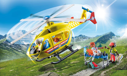 PLAYMOBIL | City Life | Rettungshelikopter | Spielzeug für Kinder ab 4 Jahren | 71203